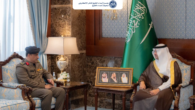 سمو محافظ الأحساء يستقبل مدير الدفاع المدني بالمحافظة