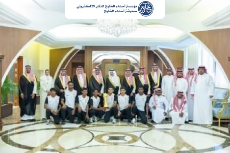 سمو أمير المنطقة الشرقية يستقبل مجلس إدارة نادي القادسية بمناسبة تحقيق الدوري السعودي الممتاز تحت 18 سنة