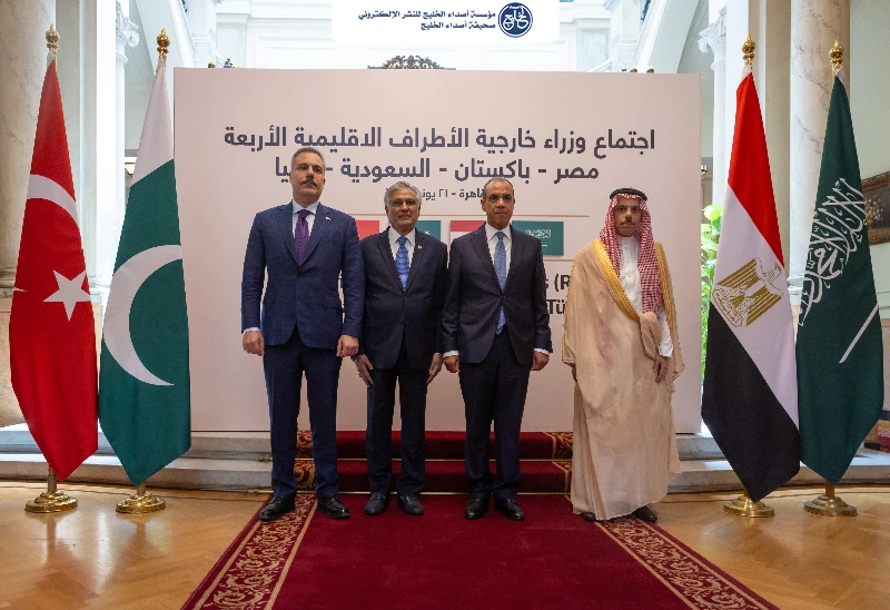 وزير الخارجية يشارك في الاجتماع الرباعي بالقاهرة