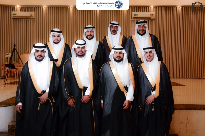 بدعم كامل من صندوق روح العطاء العائلي.. إقامة الزواج الجماعي لثمانية من أبناء عائلة الحامظي بصبيا