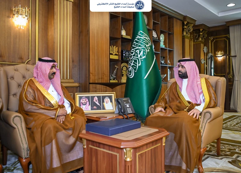 أمير جازان يستقبل مدير فرع صندوق تنمية الموارد البشرية "هدف" بالمنطقة