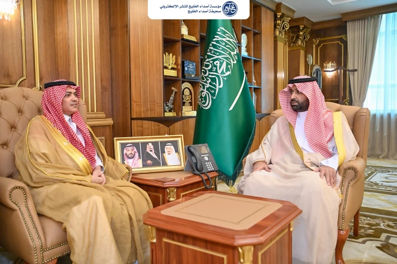 أمير جازان يستقبل رئيس النيابة العامة بالمنطقة