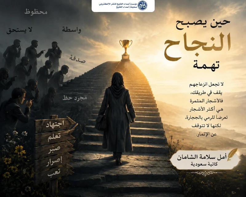 ..حين يصبح النجاح تهمة…