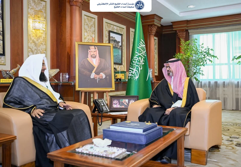 نائب أمير جازان يستقبل مدير فرع الرئاسة العامة لهيئة الأمر بالمعروف بالمنطقة