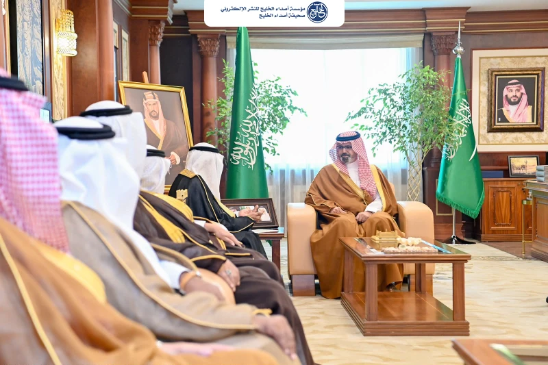 نائب أمير جازان يستقبل أعضاء مجلس المنطقة المعينين حديثًا