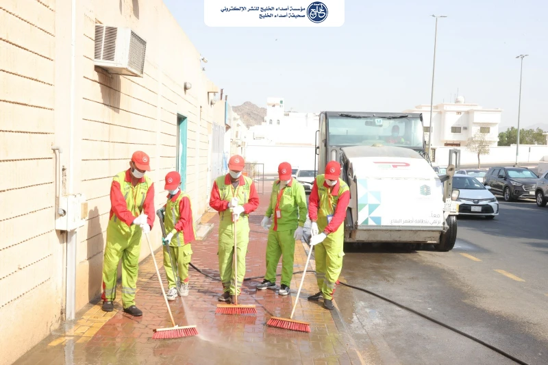 أمانة العاصمة المقدسة تنفذ حملة أمانية مكثفة لتهيئة بيئة آمنة حول المرافق التعليمية