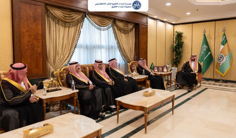 وزير الحرس الوطني يستقبل عددًا من أمراء الأفواج بالقطاع الغربي