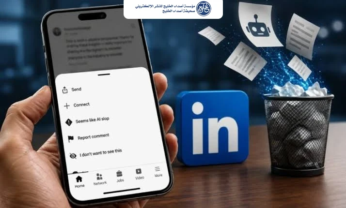 لينكد إن تقلص المحتوى الرديء بالذكاء الاصطناعي بنسبة 40%