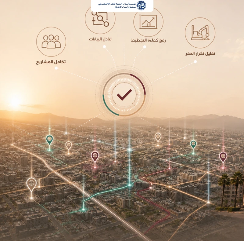 البدء في تطبيق التكامل الرقمي لمشاريع البنية التحتية بعسير