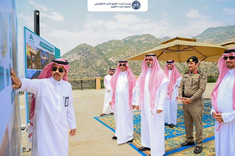 نائب أمير جازان يتفقّد مشروع تطوير مطل محافظة العارضة