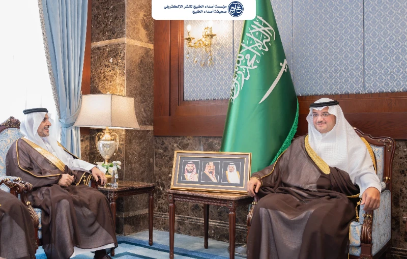 سمو محافظ الأحساء يستقبل نائب وزير البيئة والمياه والزراعة