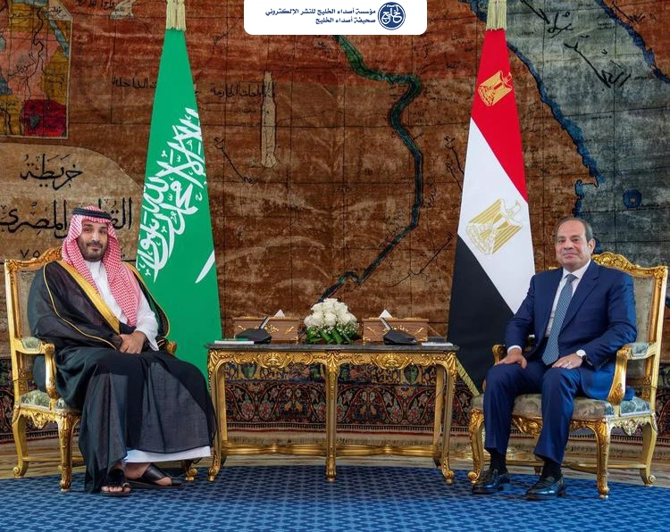 ولي العهد يلتقي السيسي ويعقدان لقاءً ثنائيًا وجلسة مباحثات موسعة