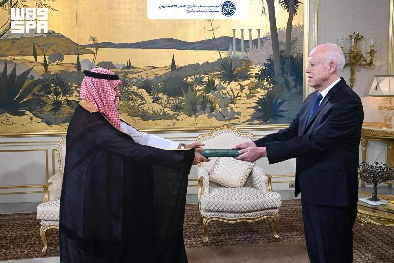 السفير البريثن يقدّم أوراق اعتماده للرئيس التونسي