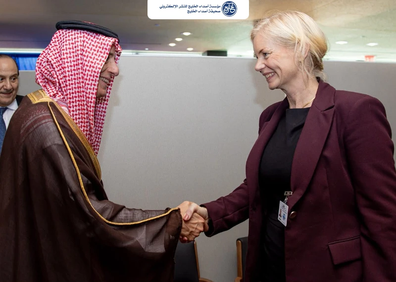 الجبير يلتقي وزيرة المناخ والبيئة النرويجية