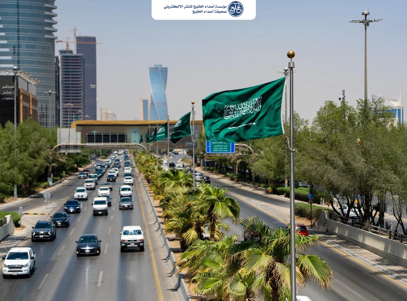 استعداداً للاحتفال باليوم الوطني السعودي... تركيب أكثر من 65 ألف علم في الرياض
