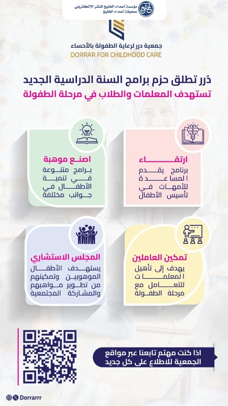 دُرر تطلق حزم برامج خلال السنة الدراسية الجديدة