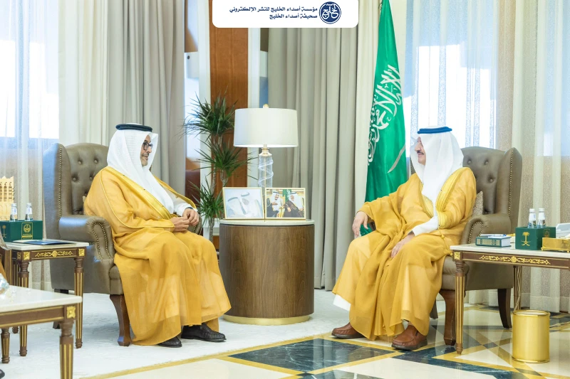 سمو أمير المنطقة الشرقية يستقبل نائب وزير البيئة والمياه والزراعة