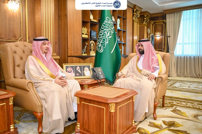 أمير منطقة جازان يستقبل الرئيس التنفيذي المكلّف لمدينة جازان للصناعات الأساسية والتحويلية