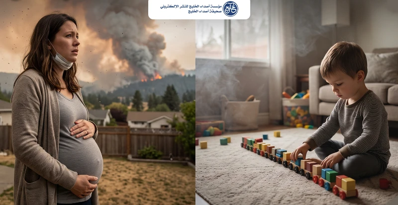 دراسة: التعرض لدخان حرائق الغابات في الحمل يزيد خطر إصابة الأطفال بالتوحد