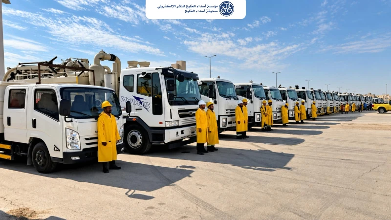 أمانة الأحساء ترفع جاهزيتها لموسم الأمطار