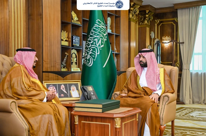 أمير جازان يستقبل مدير فرع هيئة الصحفيين السعوديين بالمنطقة